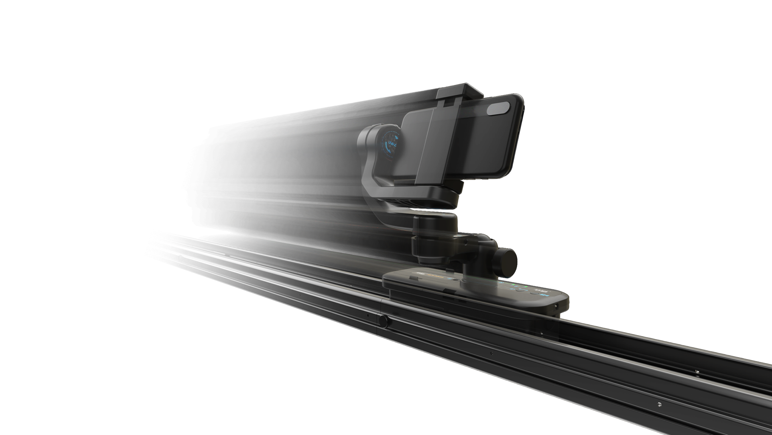 Pro Studio Pack: slider, 360Flex gimbal and phone in motion